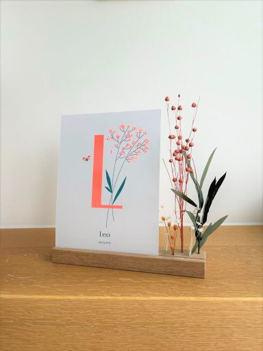 Michi Flowerboard Blumen Holzhalter